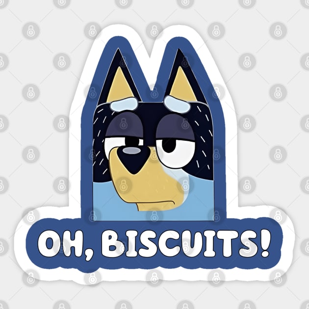 Oh, Biscuits! (Dad) Sticker by jersimage